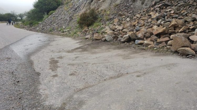 Vialidad Provincial despejó el camino que une Potrero de los Funes con La Punta