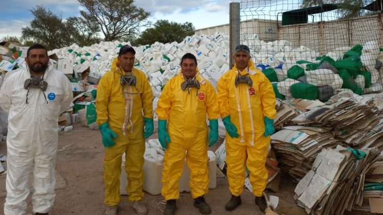 Brindaron cifras del avance ambiental en recuperaciones de bidones de agroquímicos