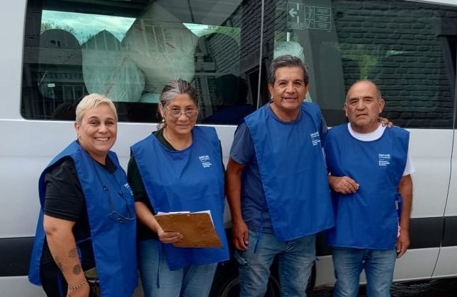 Asisten a vecinos del departamento San Martín afectados por las intensas lluvias