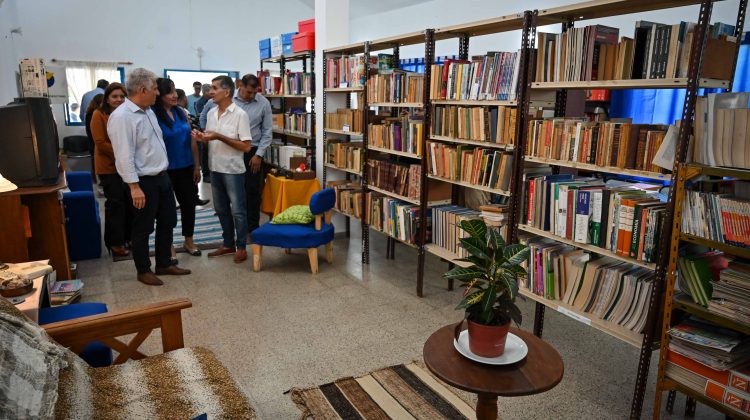 La Biblioteca Popular de Villa de la Quebrada inauguró su edificio tras el periodo de renovación