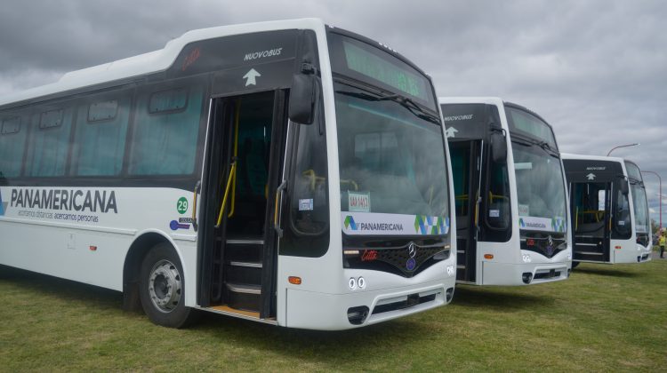 La Punta estrena flota de colectivos cero kilómetros