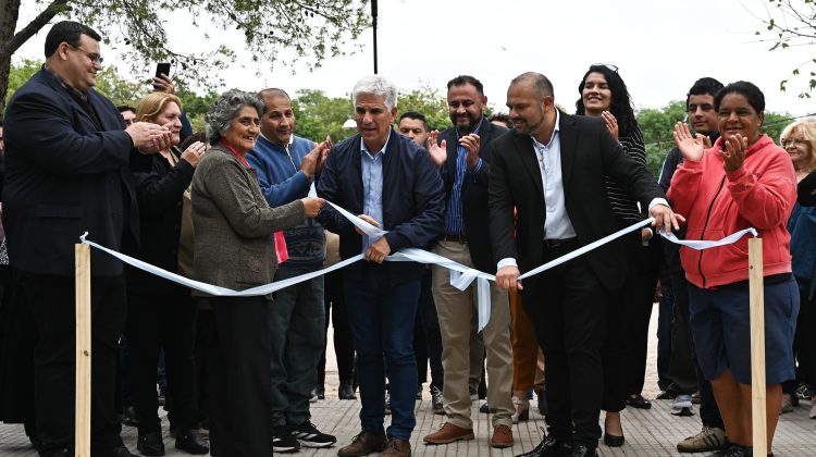 Con un nuevo escenario, la Plaza Mitre de Luján estrenó sus remodelaciones