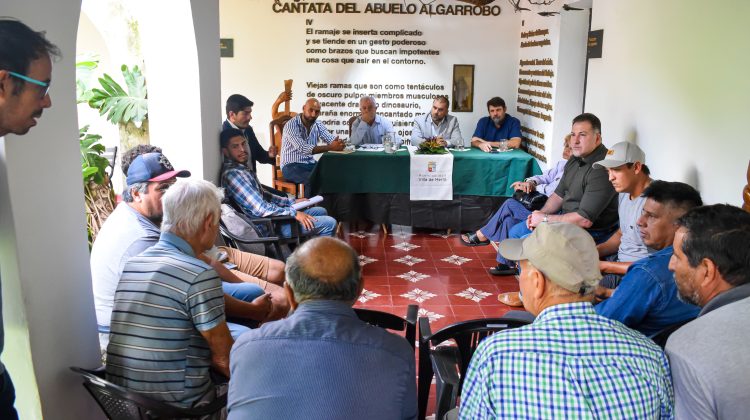 San Luis y Córdoba acordaron diseñar un plan estratégico para el arroyo Piedra Blanca