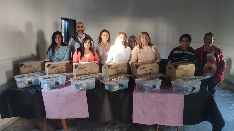 Mujeres emprendedoras reciben herramientas para sus proyectos en el departamento San Martín