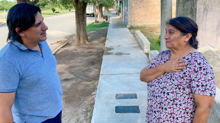 La comunidad de Juan Llerena recibió la atención de la secretaría de Discapacidad