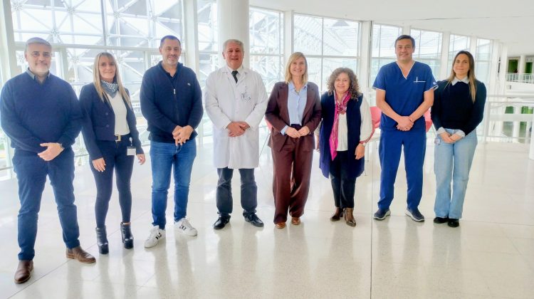 Las autoridades de OSDE visitaron el Hospital ‘Doctor Ramón Carrillo’