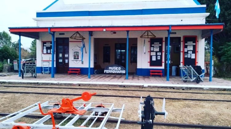 El Museo Ferroviario de Concarán, un viaje al pasado sobre rieles