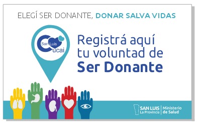 El domingo los que vayan a votar podrán manifestar la voluntad de donar sus órganos