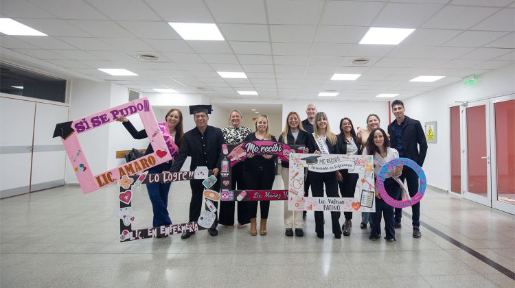 “Hoy cumplí uno de mis sueños: ser licenciado”