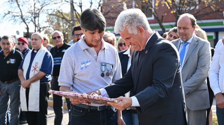 A 43 años de su hundimiento, Poggi rindió homenaje a los caídos del crucero ARA General Belgrano