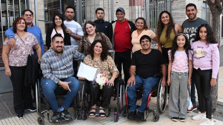 El amor transforma vidas: Albina y David dieron el ‘sí’ al unirse en matrimonio