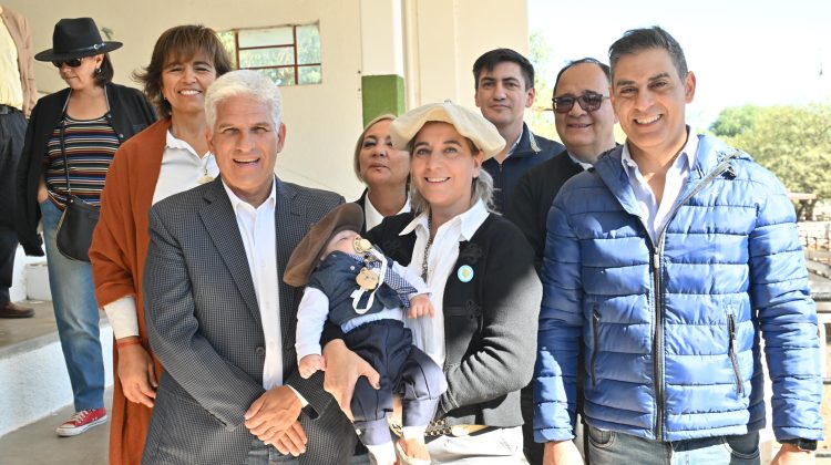 El gobernador Poggi visitó la Rural de San Luis