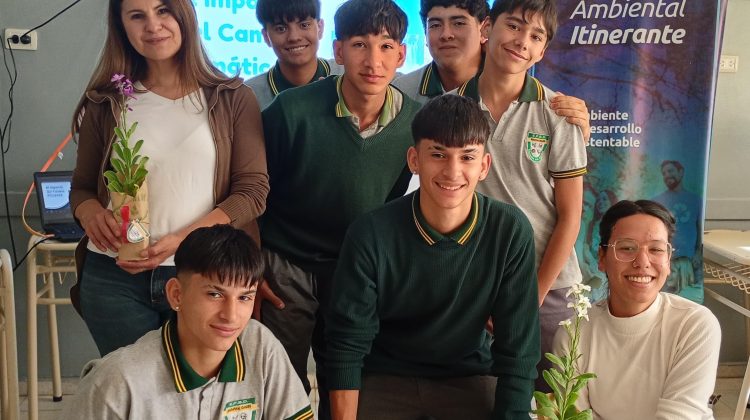 La Escuela Ambiental Itinerante arribó al Colegio ‘Mahatma Gandhi’