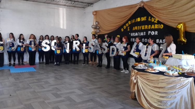Las familias del barrio 9 de Julio festejaron el 1° aniversario del CDI ‘Sonrisas de Luz’