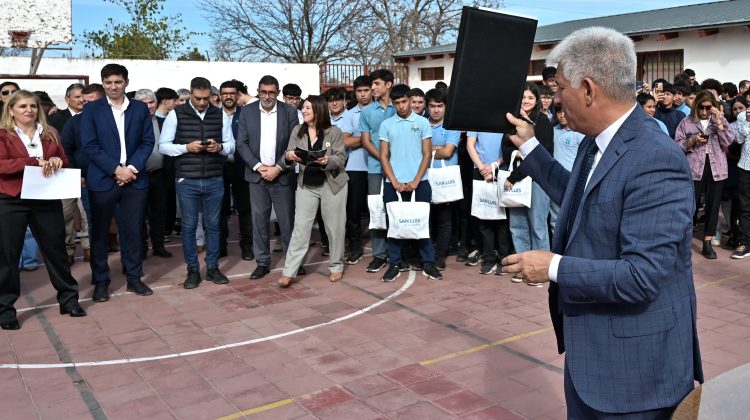 El Gobernador firmó un decretó para optimizar las instalaciones de la ‘Fray Luis Beltrán’