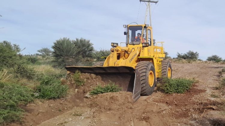 Vialidad Provincial reparó caminos no pavimentados en Ayacucho y Pedernera