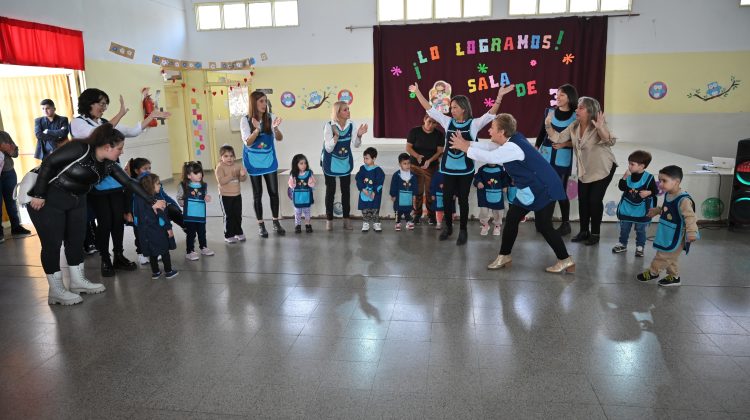 La educación temprana, un pilar para el futuro: se inauguró otra sala de 3 años en Villa Mercedes