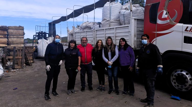 Entre las cuatro plantas recicladoras enviaron 8.500 kilos de tapitas a la Fundación Garrahan