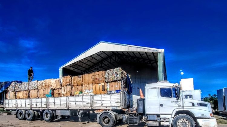 La Jarilla reinsertó 43 toneladas de material recuperado al circuito industrial