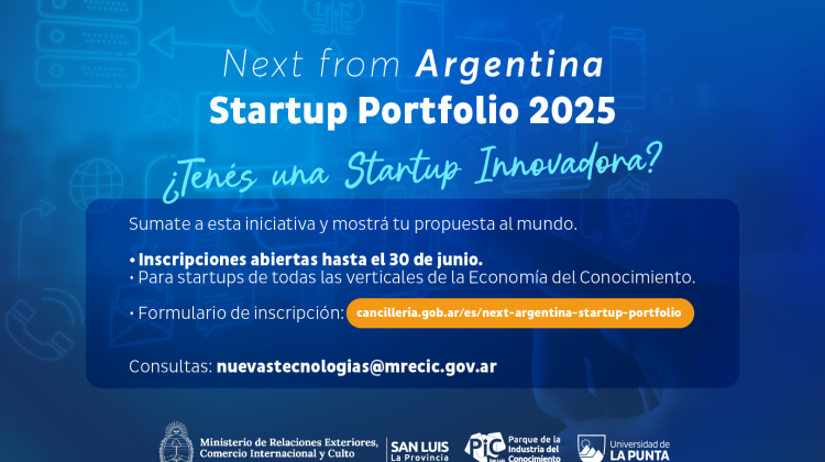 El Parque de la Industria del Conocimiento se sumó a la difusión de ‘Next from Argentina’