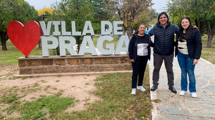 Villa de Praga recibió la visita del equipo de la secretaría de Personas con Discapacidad