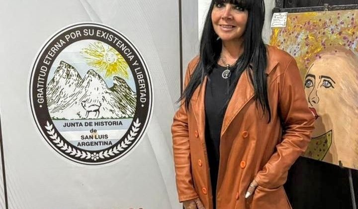 La artista plástica Sandra Iglesias expone en Renca