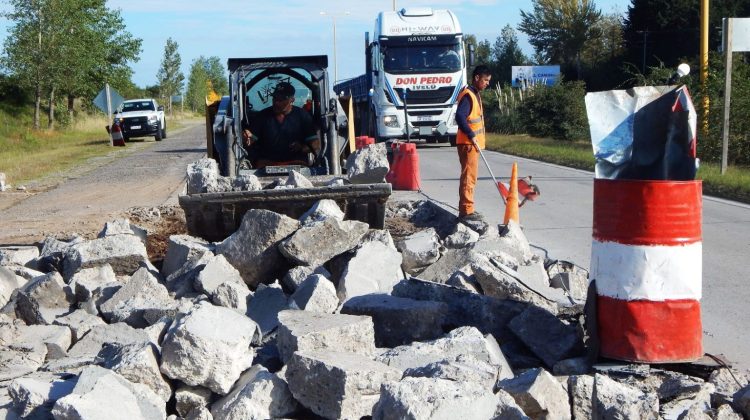 El Gobierno amplía los trabajos de refacción en la autopista de las Serranías Puntanas