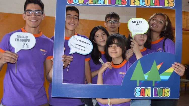 Integrantes de cooperativas escolares representarán a San Luis en un encuentro nacional