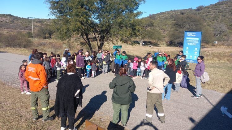 Estudiantes de Estancia Grande visitaron la Reserva Florofaunística de La Florida