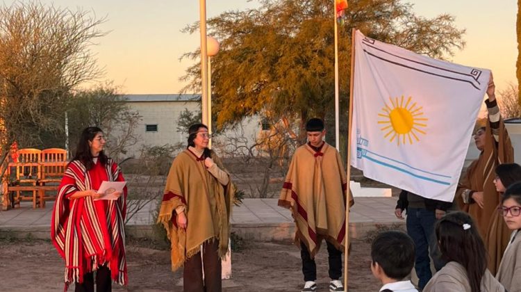La comunidad huarpe de Guanacache celebró la llegada del solsticio de invierno
