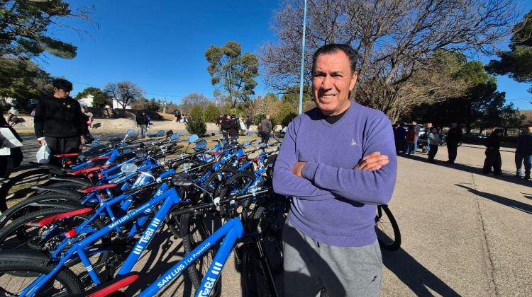 “Que desarrollen más el hábito saludable y compartir una bicicleteada, me parece muy lindo plan”
