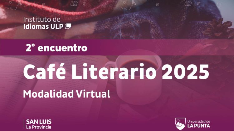 Llega una nueva edición del Café literario de la ULP