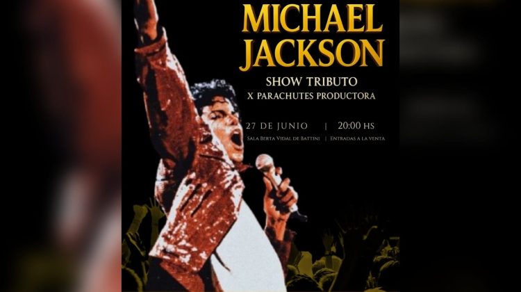 Se viene un espectáculo tributo a Michael Jackson en el Centro Cultural Puente Blanco