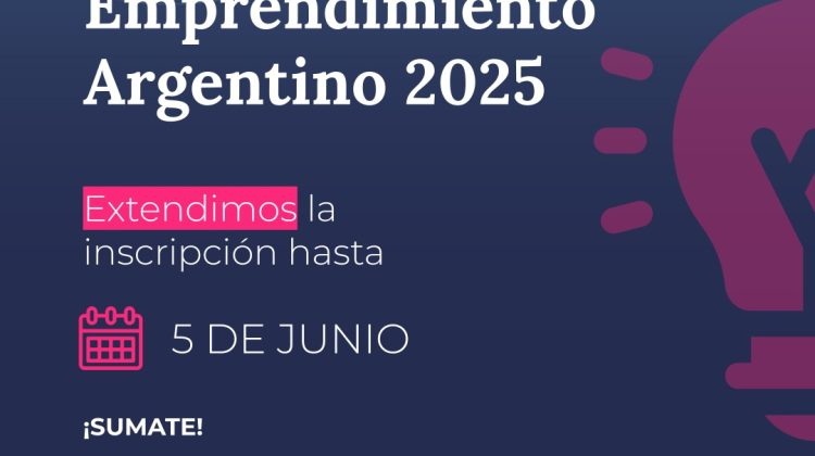 Último día para inscribirse al concurso ‘Emprendimiento Argentino 2025’