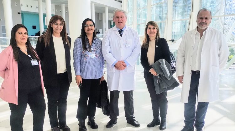 Profesionales de la Clínica 25 de Mayo de Mar del Plata visitaron el Hospital Central