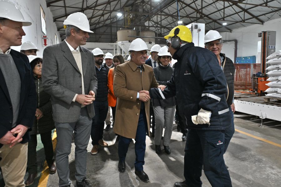 Poggi reafirma apoyo a Dos Anclas: inversión de 25 millones para reconstruir planta en San Luis