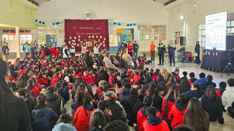 Celebran el Día Nacional de la Seguridad Vial con capacitaciones y concientización