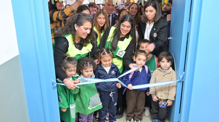 Nació una nueva sala de 3 y con ella un porvenir que florece con risas