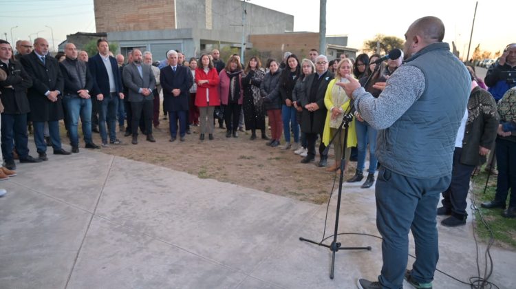 El barrio San Antonio suma iluminación y seguridad para sus vecinos