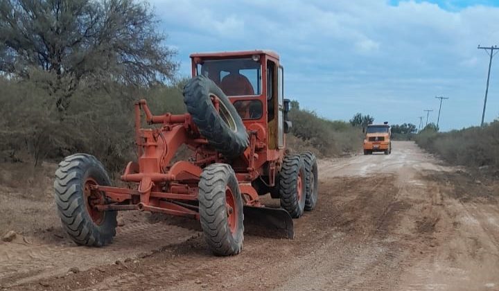 Vialidad Provincial realizó reparaciones en las rutas no pavimentadas N°26 y N°23