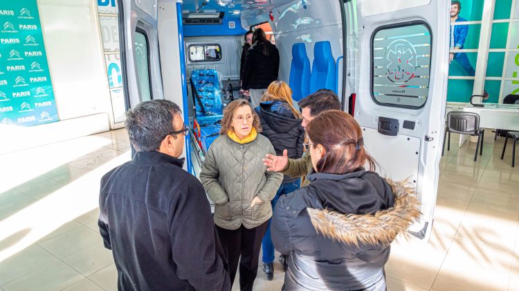 Auditaron la primera de las 26 ambulancias que sumarán al sistema de salud