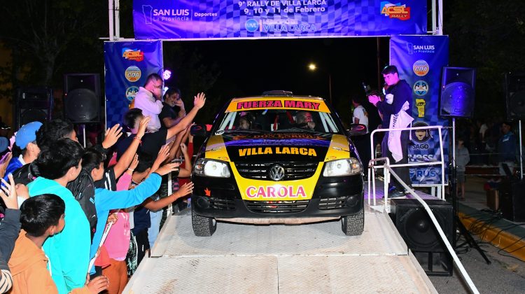 Villa Larca empieza a calentar motores para la 4ª fecha del Rally Provincial