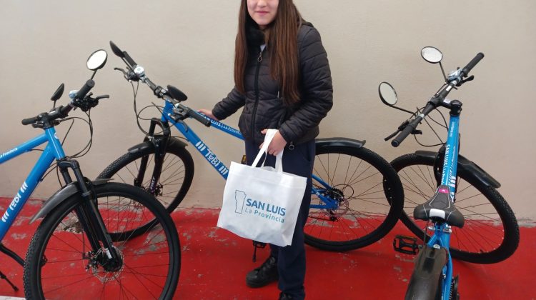 “Cuando me enteré de que me iban a dar la bici sentí mucha emoción”