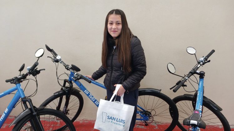 “Cuando me enteré de que me iban a dar la bici sentí mucha emoción”