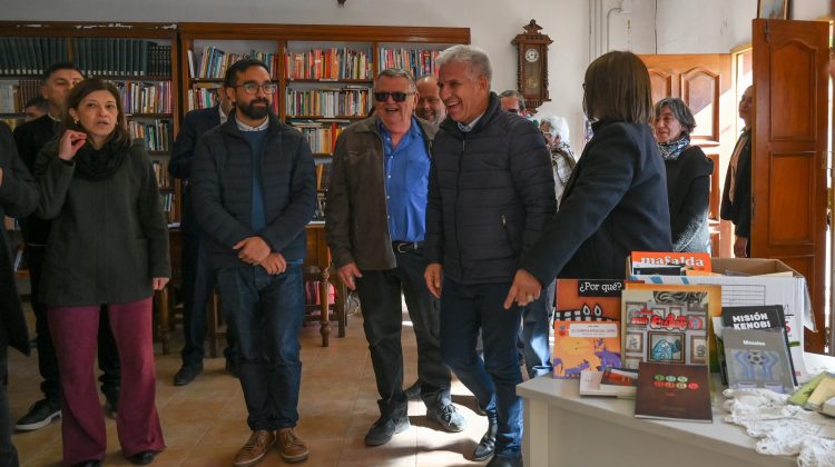 La biblioteca popular ‘Domingo Faustino Sarmiento’ apunta a remodelar su SUM con apoyo del Gobierno
