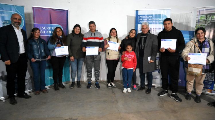 Emprendedores dieron un paso más hacia la consolidación de sus proyectos productivos