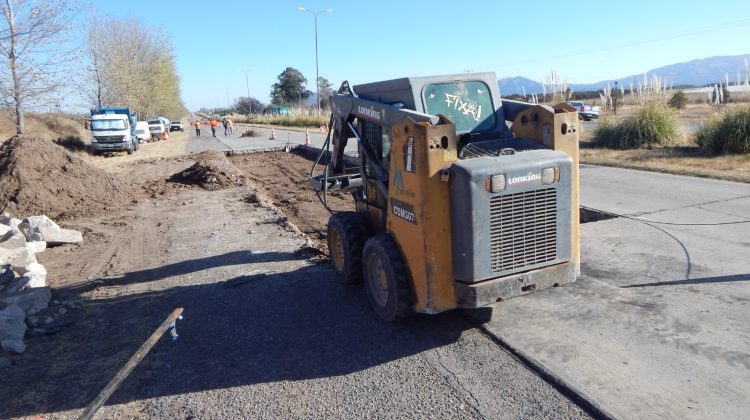 Continúan las refacciones en la autopista de las Serranías Puntanas