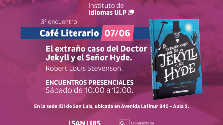 El Instituto de Idiomas invita a compartir un nuevo café literario