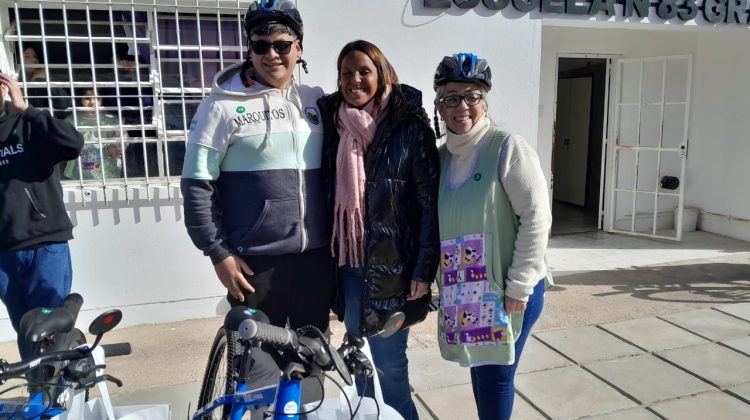 Las TuBi llegaron a otros cuatro parajes del departamento Chacabuco