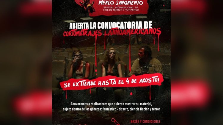 Extendieron la convocatoria de producciones para el ‘Merlo Sangriento’